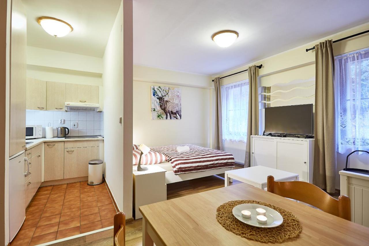 Ferienwohnung Lanovka Jáchymov Exterior foto