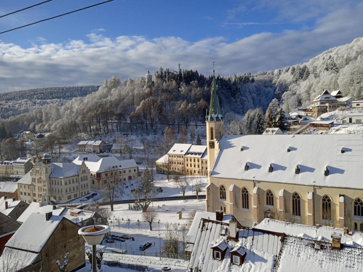 Ferienwohnung Lanovka Jáchymov Exterior foto
